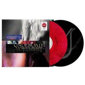 Underoath Voyeurist Red Smoke Vinyl LP Bonus Slip Mat Limited Edition Exclusive